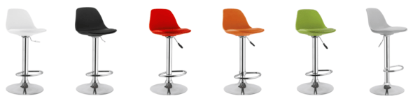 SGABELLO ANDORRA (KIT 2 PEZZI) - immagine 2